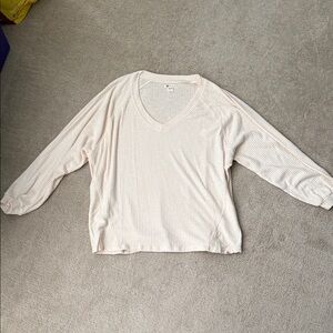 Billabong Cream Long Sleeve Top